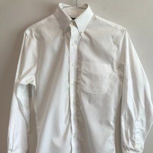 Jos. A. Bank white button down dress shirt 14.5" neck 33" sleeve